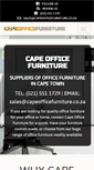 Mobile Screenshot of capeofficefurniture.co.za